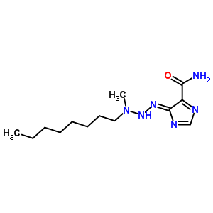 1H-imidazole-4-carboxamide, 5-(3-methyl-3-octyl-1-triazenyl)-Structure,56010-86-7Structure 1H-imidazole-4-carboxamide, 5-(3-methyl-3-octyl-1-triazenyl)- Structure,56010-86-7Structure