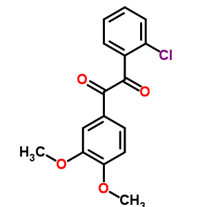 2-氯-3,4-二甲氧基苯偶酰結構式_56159-70-7結構式