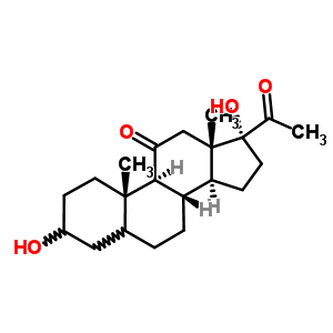Pregnane-3,17-diol-11,20-dioneStructure,56193-64-7Structure Pregnane-3,17-diol-11,20-dione Structure,56193-64-7Structure