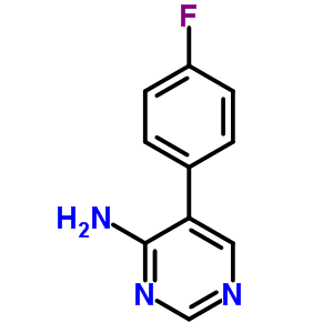 5-(4-Fluoro-phenyl)-pyrimidin-4-ylamineStructure,56239-05-5Structure 5-(4-Fluoro-phenyl)-pyrimidin-4-ylamine Structure,56239-05-5Structure
