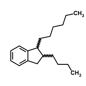 2-Butyl-1-hexyl-2,3-dihydro-1h-indeneStructure,56247-75-7Structure 2-Butyl-1-hexyl-2,3-dihydro-1h-indene Structure,56247-75-7Structure