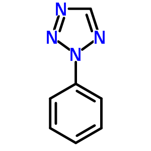 2H-tetrazole, 2-phenyl-Structure,56476-95-0Structure 2H-tetrazole, 2-phenyl- Structure,56476-95-0Structure