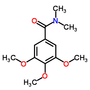 3,4,5-Trimethoxy-n,n-dimethyl-benzamideStructure,5658-49-1Structure 3,4,5-Trimethoxy-n,n-dimethyl-benzamide Structure,5658-49-1Structure