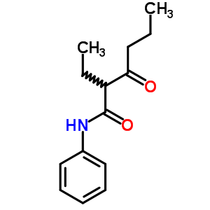 2-乙基-3-氧代-n-苯基-己酰胺結(jié)構(gòu)式_5659-19-8結(jié)構(gòu)式