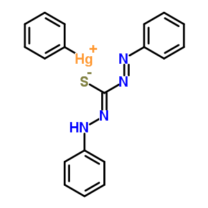(Diphenylthiocarbazono)phenylmercuryStructure,56724-82-4Structure (Diphenylthiocarbazono)phenylmercury Structure,56724-82-4Structure