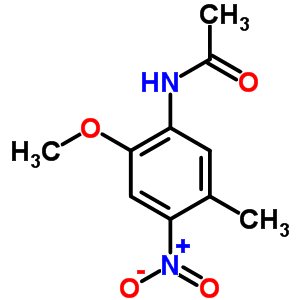 2’-Methoxy-5’-methyl-4’-nitroacetanilideStructure,56843-30-2Structure 2’-Methoxy-5’-methyl-4’-nitroacetanilide Structure,56843-30-2Structure
