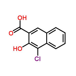 4-Chloro-3-hydroxy-2-naphthalenecarboxylic acidStructure,56961-90-1Structure 4-Chloro-3-hydroxy-2-naphthalenecarboxylic acid Structure,56961-90-1Structure