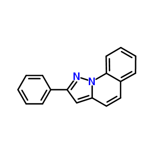 2-Phenylpyrazolo(1,5-a)quinolineStructure,56983-96-1Structure 2-Phenylpyrazolo(1,5-a)quinoline Structure,56983-96-1Structure