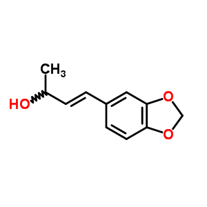 4-(3,4-Methylenedioxyphenyl)-3-buten-2-olStructure,56984-72-6Structure 4-(3,4-Methylenedioxyphenyl)-3-buten-2-ol Structure,56984-72-6Structure