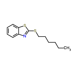 2-己基磺酰基苯并噻唑結(jié)構(gòu)式_57050-78-9結(jié)構(gòu)式