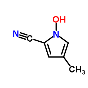 1H-pyrrole-2-carbonitrile,1-hydroxy-4-methyl-(9ci)Structure,57097-42-4Structure 1H-pyrrole-2-carbonitrile,1-hydroxy-4-methyl-(9ci) Structure,57097-42-4Structure