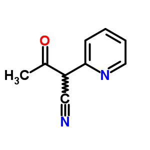 3-Oxo-2-pyridin-2-yl-butanenitrileStructure,57115-24-9Structure 3-Oxo-2-pyridin-2-yl-butanenitrile Structure,57115-24-9Structure