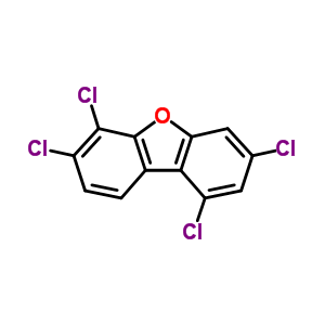 1,3,6,7-TetrachlorodibenzofuranStructure,57117-36-9Structure 1,3,6,7-Tetrachlorodibenzofuran Structure,57117-36-9Structure