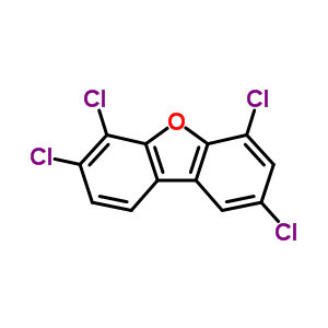 2,4,6,7-TetrachlorodibenzofuranStructure,57117-38-1Structure 2,4,6,7-Tetrachlorodibenzofuran Structure,57117-38-1Structure
