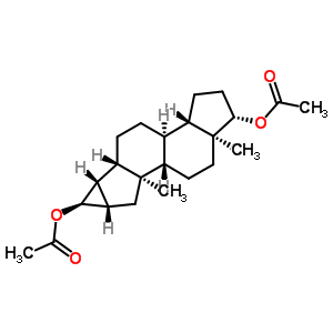 2,4-Cycloandrostane-3,17-diol diacetateStructure,57177-67-0Structure 2,4-Cycloandrostane-3,17-diol diacetate Structure,57177-67-0Structure