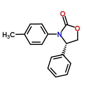 (S)-4-苯基-3-對甲苯噁唑啉-2-酮結構式_572923-05-8結構式