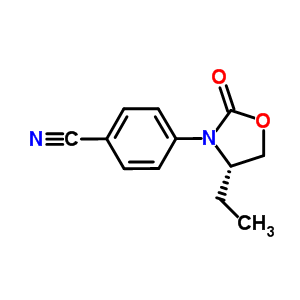 (S)-4-(4-ethyl-2-oxooxazolidin-3-yl)benzonitrileStructure,572923-10-5Structure (S)-4-(4-ethyl-2-oxooxazolidin-3-yl)benzonitrile Structure,572923-10-5Structure