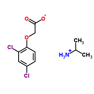 2,4-D 異丙胺結(jié)構(gòu)式_5742-17-6結(jié)構(gòu)式