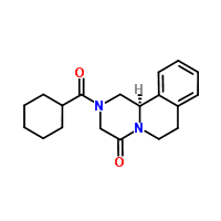 (R)-(-)-吡喹酮結(jié)構(gòu)式_57452-98-9結(jié)構(gòu)式