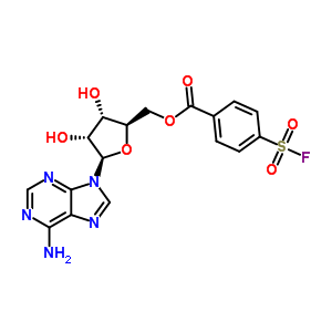 5’-(Sulfonylbenzoyl)adenosineStructure,57454-44-1Structure 5’-(Sulfonylbenzoyl)adenosine Structure,57454-44-1Structure