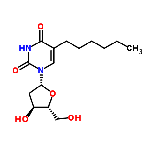 5-Hexyl-2’-deoxyuridineStructure,57741-93-2Structure 5-Hexyl-2’-deoxyuridine Structure,57741-93-2Structure