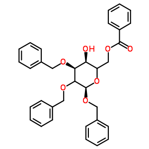 1,2,3,6-Tetra-o-benzyl-b-d-galactopyranosideStructure,57783-81-0Structure 1,2,3,6-Tetra-o-benzyl-b-d-galactopyranoside Structure,57783-81-0Structure