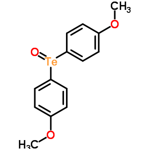 Oxobis(4-methoxyphenyl) tellurium(iv)Structure,57857-70-2Structure Oxobis(4-methoxyphenyl) tellurium(iv) Structure,57857-70-2Structure