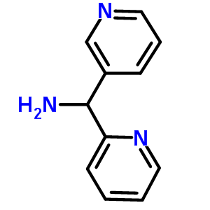 Pyridin-2-yl(pyridin-3-yl)methanamineStructure,58088-51-0Structure Pyridin-2-yl(pyridin-3-yl)methanamine Structure,58088-51-0Structure