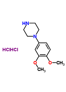 1-(3,4-Dimethoxyphenyl)-piperazine dihydrochlorideStructure,58260-71-2Structure 1-(3,4-Dimethoxyphenyl)-piperazine dihydrochloride Structure,58260-71-2Structure