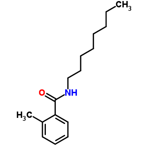 2-Methyl-n-octylbenzamideStructure,58278-19-6Structure 2-Methyl-n-octylbenzamide Structure,58278-19-6Structure