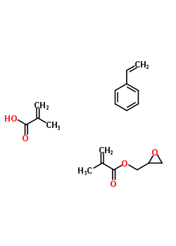 2-Methyl-2-propenoic acid polymer with ethenylbenzene and oxiranylmethyl 2-methyl-2-propenoateStructure,58353-15-4Structure 2-Methyl-2-propenoic acid polymer with ethenylbenzene and oxiranylmethyl 2-methyl-2-propenoate Structure,58353-15-4Structure