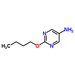 5-Pyrimidinamine,2-butoxy-(9ci)Structure,58443-14-4Structure 5-Pyrimidinamine,2-butoxy-(9ci) Structure,58443-14-4Structure