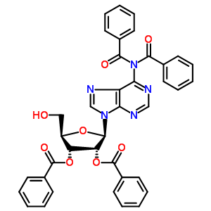 N,n,2’,3’-tetrabenzoyladenosineStructure,58463-04-0Structure N,n,2’,3’-tetrabenzoyladenosine Structure,58463-04-0Structure