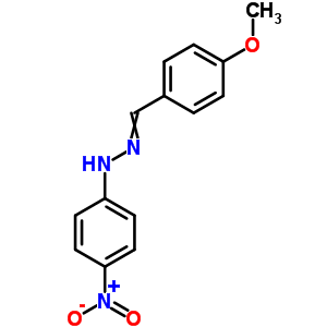 P-anisaldehyde, (4-nitrophenyl)hydrazoneStructure,5880-63-7Structure P-anisaldehyde, (4-nitrophenyl)hydrazone Structure,5880-63-7Structure