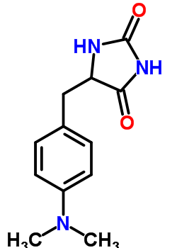 5-(4-Dimethylaminobenzyl)imidazolidine-2,4-dioneStructure,58841-92-2Structure 5-(4-Dimethylaminobenzyl)imidazolidine-2,4-dione Structure,58841-92-2Structure