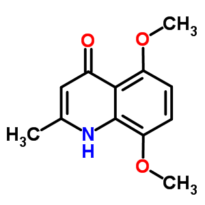 4-Quinolinol,5,8-dimethoxy-2-methyl-Structure,58868-03-4Structure 4-Quinolinol,5,8-dimethoxy-2-methyl- Structure,58868-03-4Structure