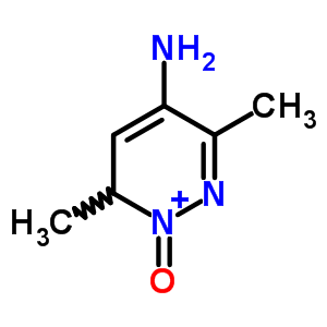 3,6-Dimethyl-1-oxo-6h-pyridazin-4-amineStructure,58869-98-0Structure 3,6-Dimethyl-1-oxo-6h-pyridazin-4-amine Structure,58869-98-0Structure