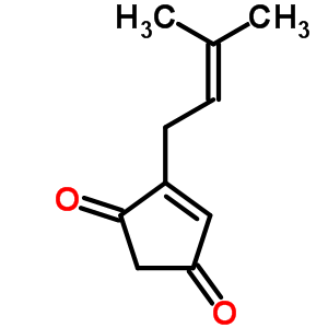 4-(3-Methyl-2-butenyl)-4-cyclopentene-1,3-dioneStructure,58940-75-3Structure 4-(3-Methyl-2-butenyl)-4-cyclopentene-1,3-dione Structure,58940-75-3Structure
