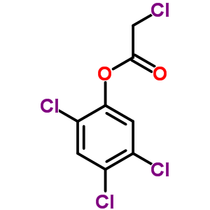 2,4,5-Trichlorophenyl chloroacetateStructure,5902-69-2Structure 2,4,5-Trichlorophenyl chloroacetate Structure,5902-69-2Structure