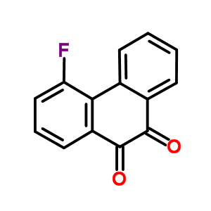 4-氟菲-9,10-二酮結(jié)構(gòu)式_5950-81-2結(jié)構(gòu)式