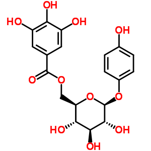 6-O-galloyl arbutinStructure,5991-00-4Structure 6-O-galloyl arbutin Structure,5991-00-4Structure