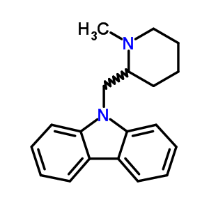9-(1-Methyl-2-piperidylmethyl)-9h-carbazoleStructure,60706-49-2Structure 9-(1-Methyl-2-piperidylmethyl)-9h-carbazole Structure,60706-49-2Structure