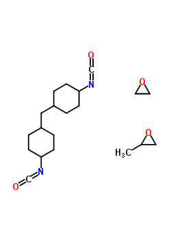Methyl-oxirane polymer with 1,1-methylenebis4-isocyanatocyclohexane and oxiraneStructure,60857-76-3Structure Methyl-oxirane polymer with 1,1-methylenebis4-isocyanatocyclohexane and oxirane Structure,60857-76-3Structure