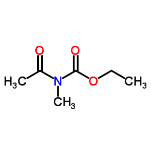 N-乙?；?N-甲基-氨基甲酸乙酯結構式_6092-46-2結構式