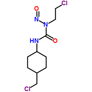 1-(2-Chloroethyl)-3-(4β-chloromethylcyclohexan-1α-yl)-1-nitrosoureaStructure,61137-51-7Structure 1-(2-Chloroethyl)-3-(4β-chloromethylcyclohexan-1α-yl)-1-nitrosourea Structure,61137-51-7Structure