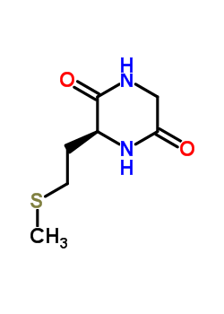 Cyclo(methionylglycine)Structure,61243-37-6Structure Cyclo(methionylglycine) Structure,61243-37-6Structure