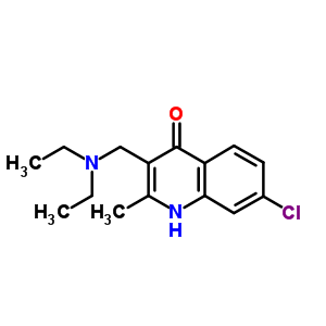 7-Chloro-3-(diethylaminomethyl)-2-methyl-1h-quinolin-4-oneStructure,61342-96-9Structure 7-Chloro-3-(diethylaminomethyl)-2-methyl-1h-quinolin-4-one Structure,61342-96-9Structure