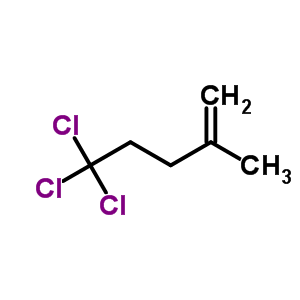 5,5,5-Trichloro-2-methyl-1-penteneStructure,61446-86-4Structure 5,5,5-Trichloro-2-methyl-1-pentene Structure,61446-86-4Structure