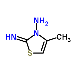 3(2H)-thiazolamine,2-imino-4-methyl-, hydrochloride (1:1)Structure,61514-89-4Structure 3(2H)-thiazolamine,2-imino-4-methyl-, hydrochloride (1:1) Structure,61514-89-4Structure