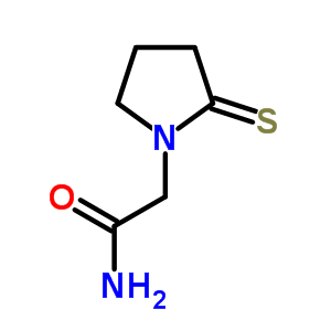 2-Thioxo-1-pyrrolidineacetamideStructure,61516-78-7Structure 2-Thioxo-1-pyrrolidineacetamide Structure,61516-78-7Structure